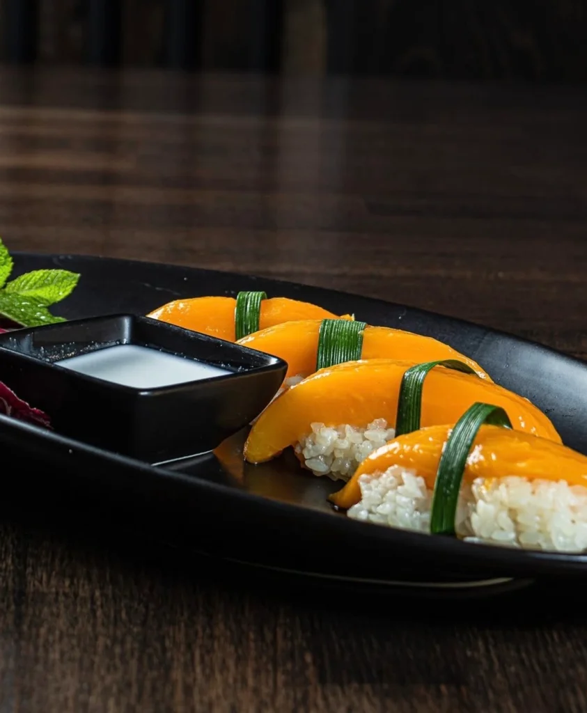 Mango Nigiri bei Sushi King Berlin