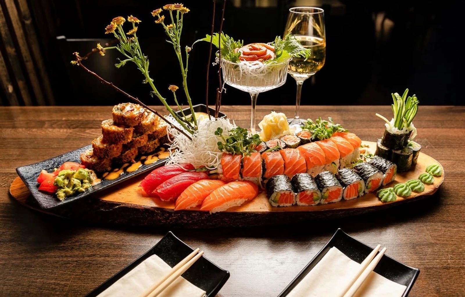 Große Sushi-Platte bei Sushi King Berlin